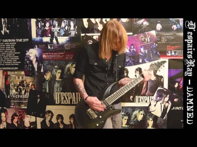 D'espairsRay - DAMNED (Guitar Cover)