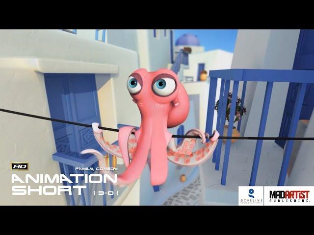 CGI 3D Animated Short Film "OKTAPODI" Super Cute & Funny Animation by GOBELINS