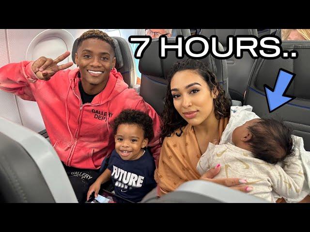 Flying With Our Baby AND Toddler For The First Time!