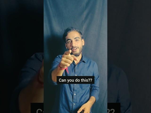 Try this | Adhiraj Singh