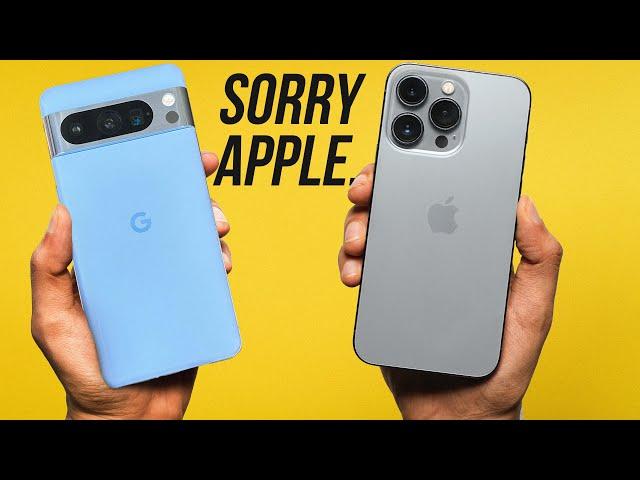 Google Pixel 8 Pro vs iPhone 15 Pro Max - CLEAN SWEEP...