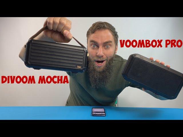 СРАВНЕНИЕ ЛУЧШИХ Bluetooth КОЛОНОК Divoom Mocha И Divoom Voombox Prо