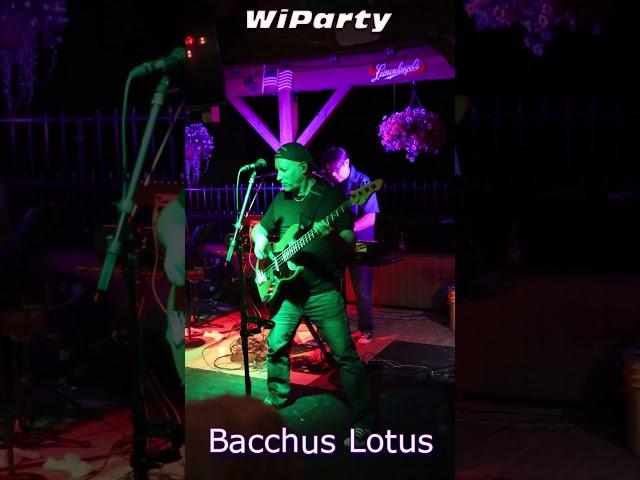 Reel Bacchus Lotus sings at Riverside Bar and Grill in Appleton Wisconsin