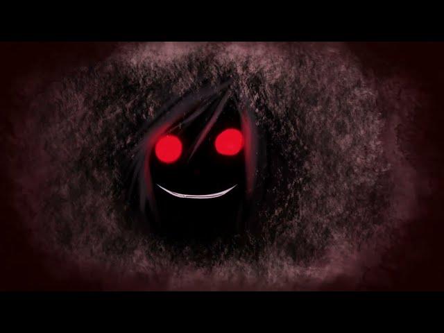 Scary Face with Red Eyes 3 /Страшное лицо с красными глазами Футаж на Хэлоуин 2 в ветвях