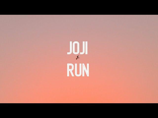 /РУССКИЙ ПЕРЕВОД/ Joji - Run