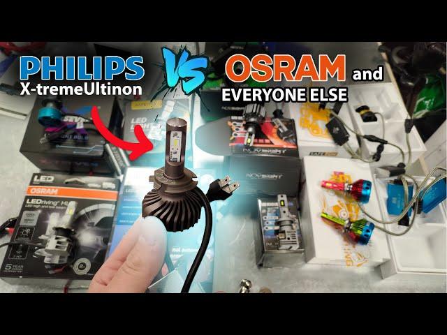 LED SHOWDOWN - Philips X-tremeUltinon LED vs everyone