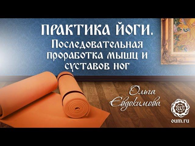 Йога для начинающих. Видео уроки. Практика йоги. Последовательная проработка мышц и суставов ног.