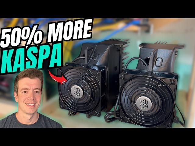 I Overclocked my KS0 Ultra KASPA Miner on a Budget.. INSANE Results!