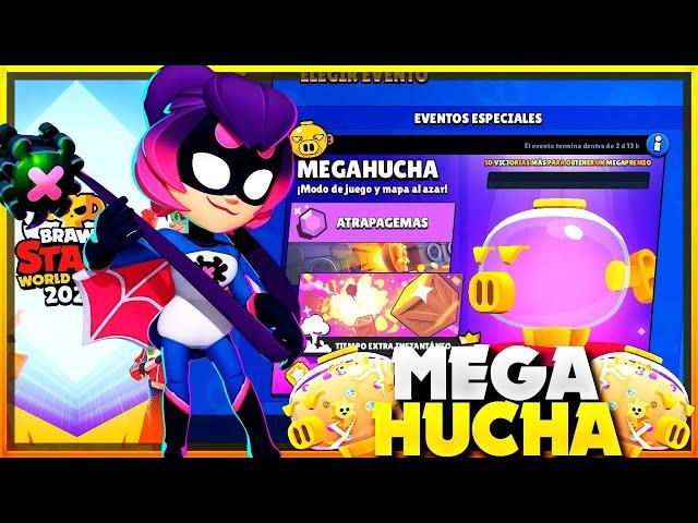 JUGANDO MEGAHUCHA de BRAWL STARS en VIVO CON SEGUIDORES  BRAWL STARS EN DIRECTO