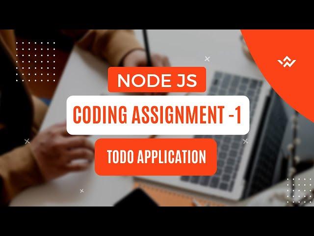 CCBP | Node Js Coding Assignment - 1 | Todo Application | All Test  Cases Passed