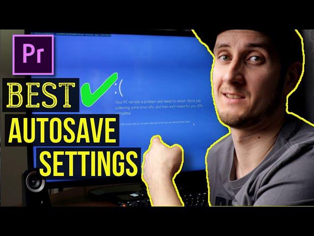 ADOBE PREMIERE PRO 2020 | HOW TO MAKE BEST AUTOSAVE SETTINGS