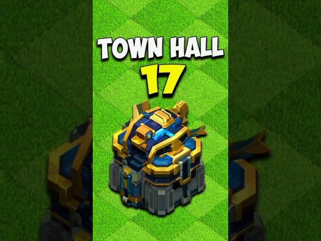 What are your feelings if it is Townhall 17? Leaked th17 #clashofclans #supercell #coc #leaked #th17