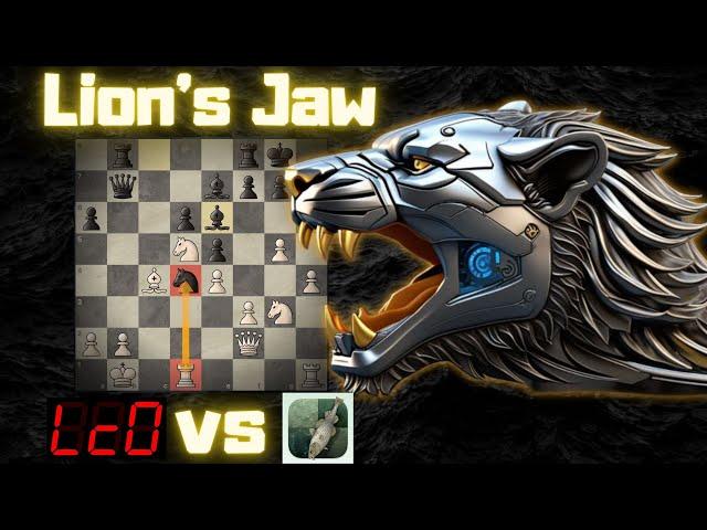 Leela and Stockfish show the PURE Art of Chess - Lc0 vs Stockfish 16 - Pirc Defense, Lion's Jaw