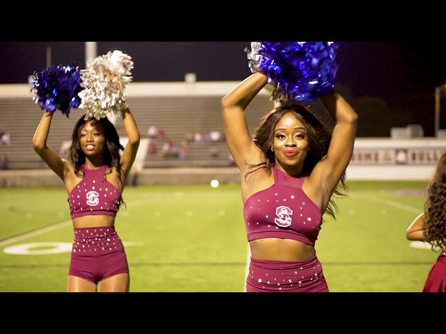 SCSU Marching 101, Cheerleaders & Sapphire Pom Squad // PASS THE PEAS (2018)