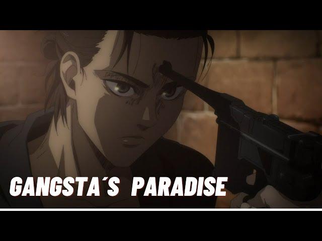 Attack on Titan AMV - Show me the enemy (Eren Jaeger Gansta's Paradise edit)