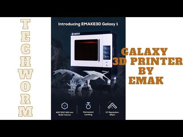 Emake3D Galaxy  3D Printer by EMAK