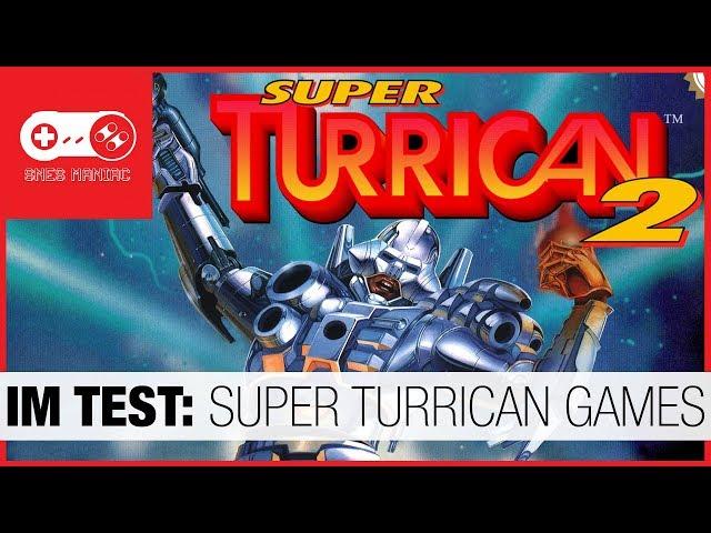 IM TEST: Super Turrican 1 & 2 [Super Nintendo SNES Review - German/Deutsch]