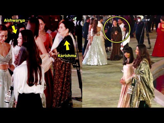 Karishma Kapoor And Aishwarya Rai  Avoids Each Other At Nita Mukesh Ambani Cultural Centre Launch