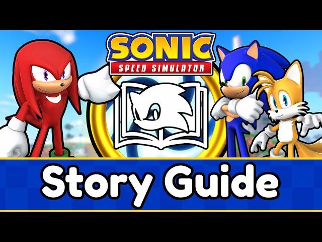 All Story Quests Guide for Sonic Speed Simulator + Fast Travel Worlds!