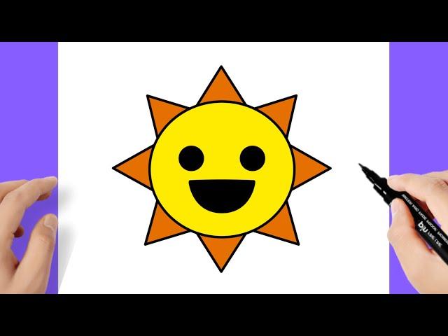 Como desenhar o Mr. Sun de Incredibox Sprunki