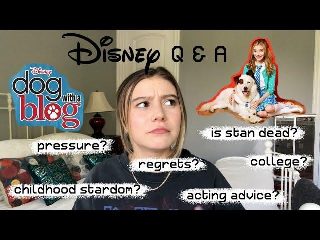 Opening up about Disney / Dog With a Blog - G Hannelius