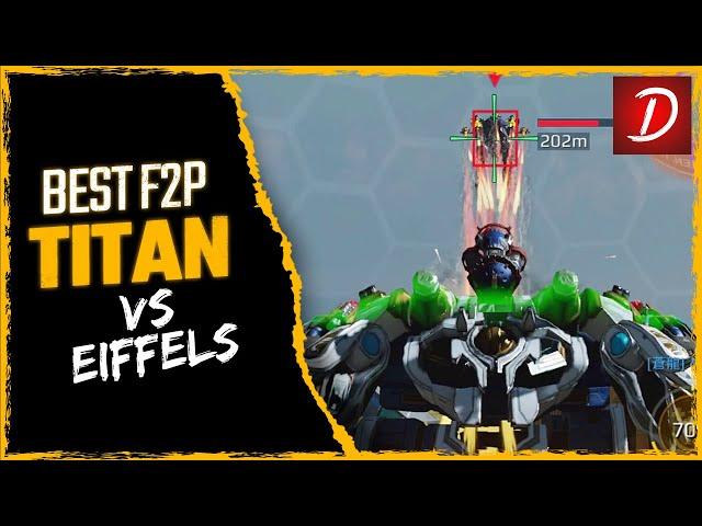  Best F2P Titan Luchador vs Eiffels / Bedwyr Meta : War Robots WR