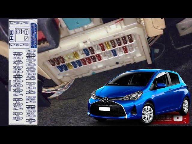 Toyota Vitz Fuse Box Location and Infomation - Uncovering a Mysterious