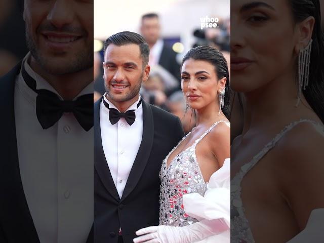 Giulia Salemi e Pierpaolo Pretelli sul red carpet al Festival del Cinema di Venezia