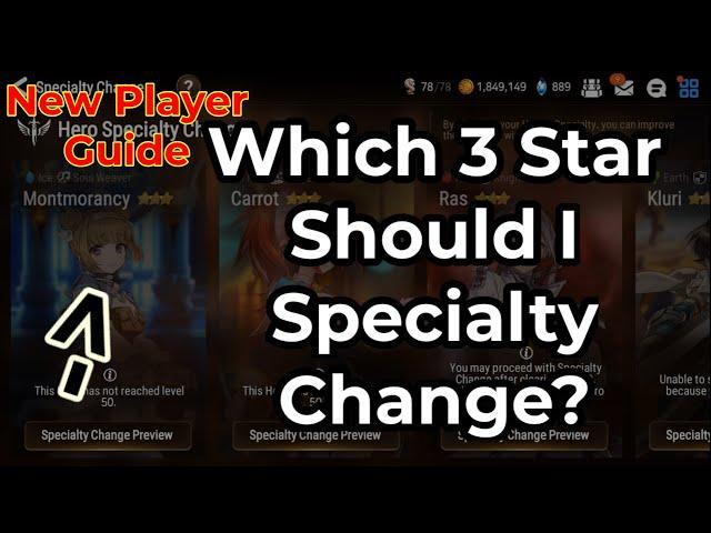 2021 - New Player Guide - Specialty Change Priority!