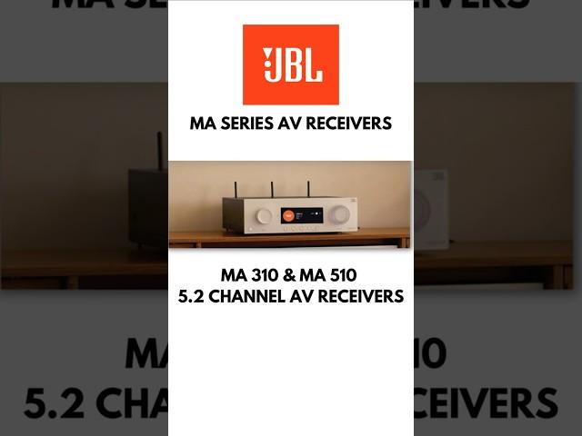 JBL Home theater AV Receivers MA Series MA310 & MA510