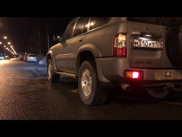 УСКОРЕНИЕ  qd32eti c места (замена ZD30 на qd32 на Nissan Patrol Y61)