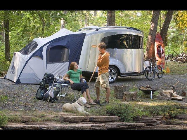 Walk Through 2007 Airstream Basecamp 16' Toy Hauler Bambi Size Camper RV Trailer