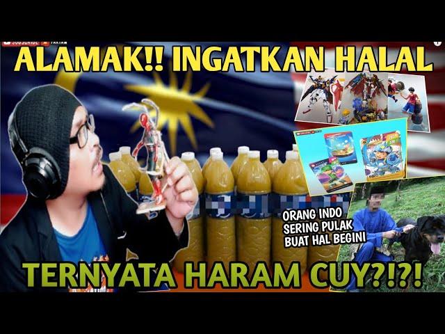 NOMBOR 3 DAH TERLAJAK SAYA BUAT‼️ 10 BENDA YANG ORANG  INGAT HALAL SEBENARNYA HARAM | Wak Lonjong