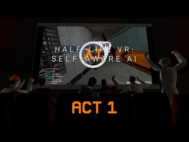 Half-Life VR:AI But The Cast is Commentating (ACT 1)