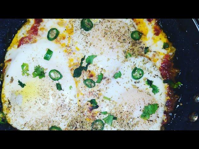 Egg  shakshuka different recipe by kitchen with Ammara