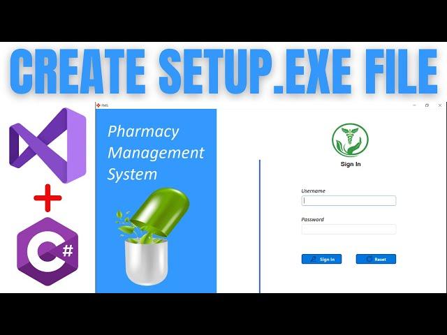 How to Create Setup.exe in Visual Studio 2023 | C# Windows Forms Project Setup File | Iconic Mentor