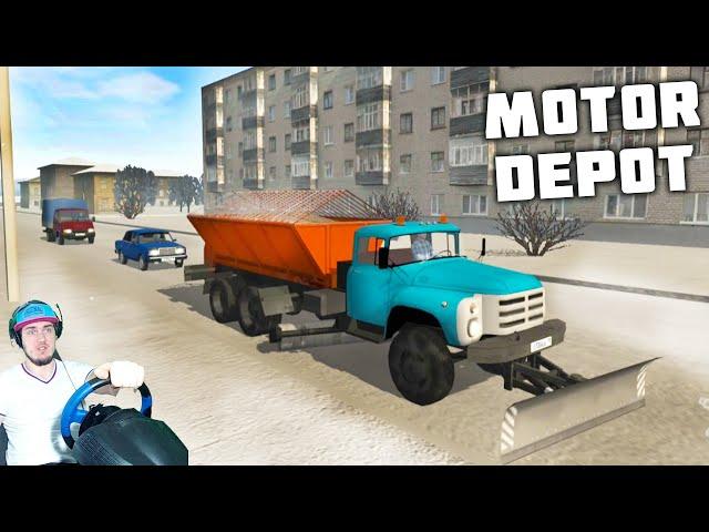 ЧИСТИМ ГОРОД ОТ СНЕГА - ОБНОВЛЕНИЕ 1.36 - Motor Depot (мобильные игры)