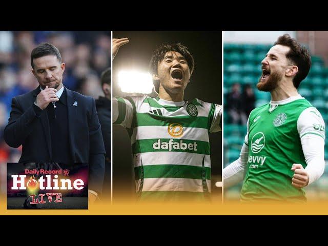 Hotline Live | Rangers Motherwell nightmare | Celtic run riot in Paisley | Hibs derby delight