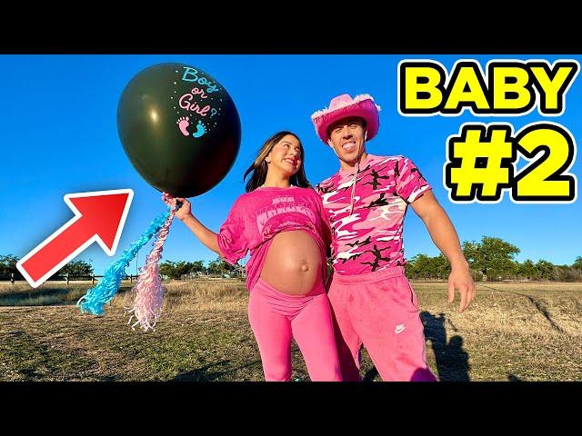 OFFICIAL GENDER REVEAL BABY #2 | The Unicorn Family