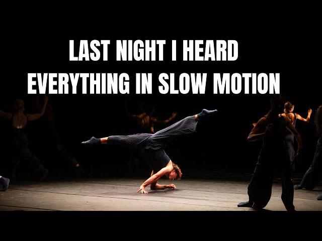 Last Night I Heard Everything In Slow Motion | Erica Klein Choreo | Klein Collective