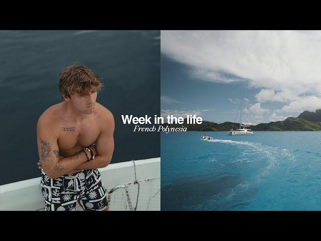 A Week In The Life | Living at sea in the French Polynesia