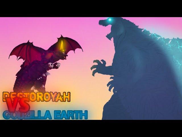 Godzilla Earth VS Destoroyah | Animaton Battle | DC2