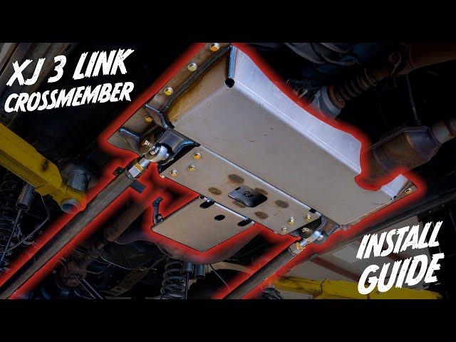 How To Install: RuffStuff Crossmember 3 Link For Jeep XJ