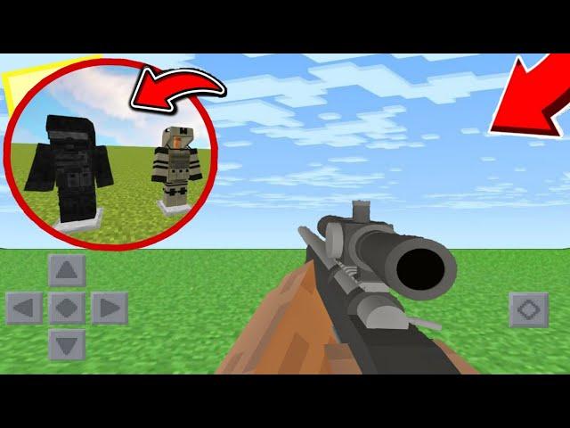 Мод На 3D ОРУЖИЕ Для Майнкрафт Bedrock Edition | Mcpe mod 3D guns