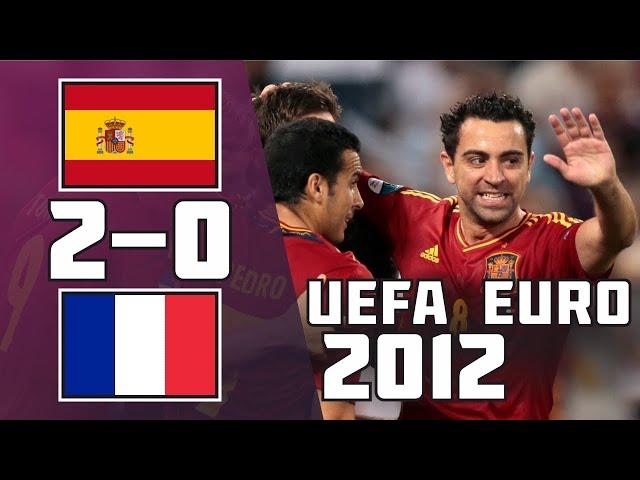  Испания - Франция 2-0 - Обзор Матча 1/4 Финала Чемпионата Европы 23/06/2012 HD 