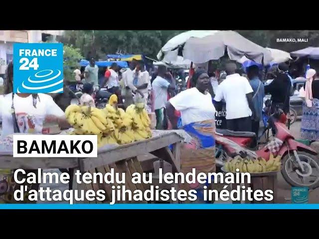 Attaque d'une branche d'Al-Qaïda au Mali : calme tendu à Bamako • FRANCE 24