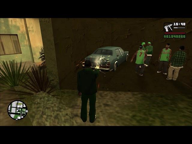 GTA San Andreas как прокачать быстро навык стрельбы