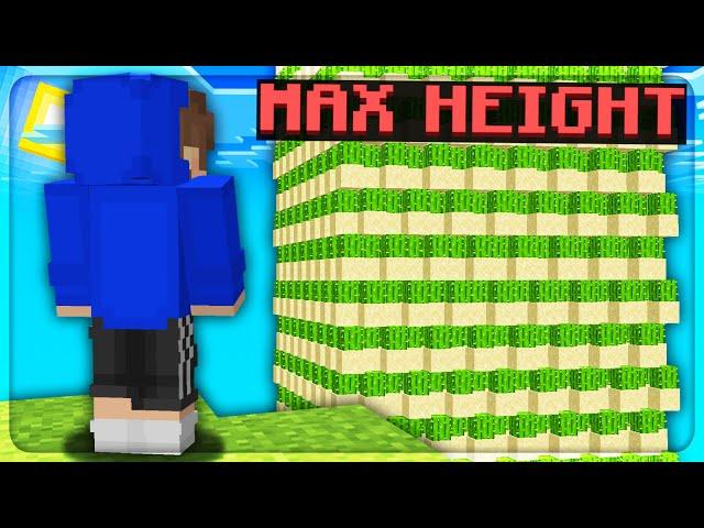 I Built The Best Cactus Farm To Max Height | Minecraft Skyblock | AkumaMC