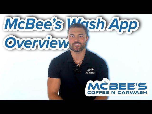 McBee's Wash App Overview