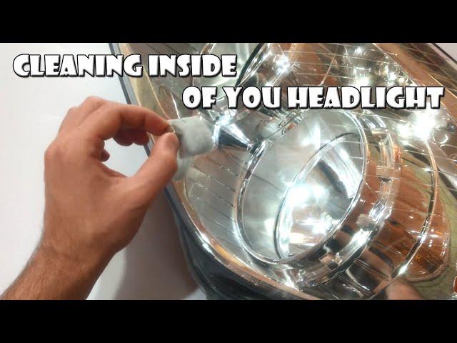 Cleaning the Inside of Your Headlights - Astra H